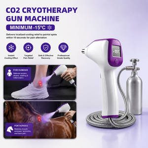 Pistola Criogénica <span class=keywords><strong>de</strong></span> CO2 Portátil -15 ℃   Dispositivo <span class=keywords><strong>de</strong></span> Crioterapia para Alivio del Dolor No Invasivo, Recuperación Muscular, Terapia <span class=keywords><strong>de</strong></span> Frío en Aerosol, Recuperación <span class=keywords><strong>de</strong></span> Lesiones Deportivas - Product Image 5