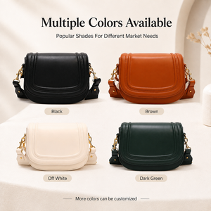 Petits sacs à bandoulière pour femmes, sacs à main décontractés en <span class=keywords><strong>cuir</strong></span> PU, sacs sous le bras pour dames avec large bandoulière - Product Image 3
