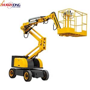 <span class=keywords><strong>Plataforma</strong></span> Elevadora Eléctrica de Brazo Articulado Remolcable y Autopropulsada de 18 m con Cesta para Personas - Product Image 5