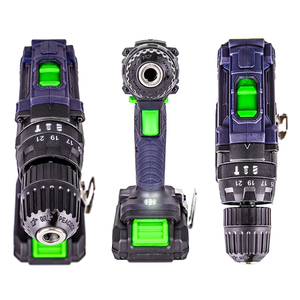 COOFIX-taladro de impacto inalámbrico de pared, destornillador eléctrico de 21V, broca de controlador con enchufes hexagonales, 2 baterías de 20V - Product Image 3