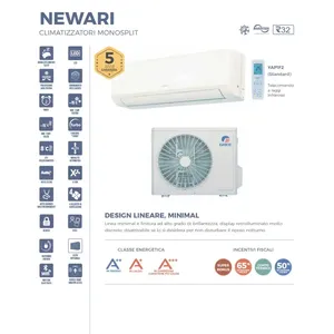 Nuevo Aire Acondicionado Split de Pared Ari 11900-20,999 BTU, R32, Wi-Fi, Eficiencia Energética A++, Frecuencia Variable, Control Remoto - Product Image 5