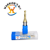 Warrior's Bit TCT 2 cannelures haut et bas fraise à compression fraise en bout CNC mèche pour le travail du bois