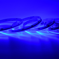 Haute Densité Adressable Vue Latérale Cob Rgb Led Bande 12V 24V 672leds Numérique Rgb Bande 5m Rouleau