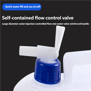 Combien de tailles de réservoirs d'eau pliables 3L/5L/10L/15L avec robinet de qualité alimentaire portables conviennent aux véhicules d'extérieur - Product Image 5