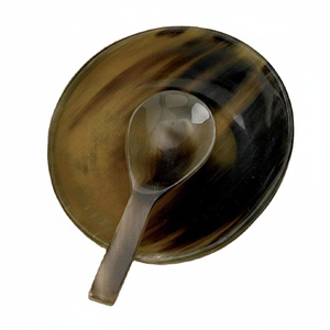 Fabricante indio, accesorios de cocina real, cuchara para servir cuerno terminado, cuenco, vajilla, vajilla, cubiertos, herramientas para ensalada - Product Image 1