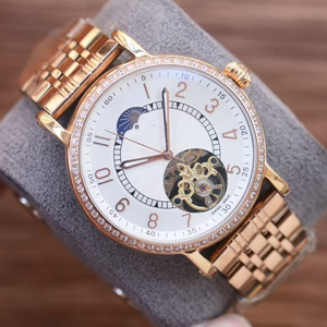 Reloj Cronógrafo Mecánico Automático de Alta Gama, Original, de Primera Calidad, con Correa de Acero Inoxidable, Diseño Antiguo de Lujo para Hombre - Product Image 4