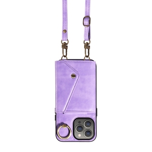Para <span class=keywords><strong>iPhone</strong></span> 15 Promax Ring Holder Wallet case cover, Cross Body Credit Card CASE para <span class=keywords><strong>iPhone</strong></span> 11/12/13/<span class=keywords><strong>14</strong></span> - Product Image 4