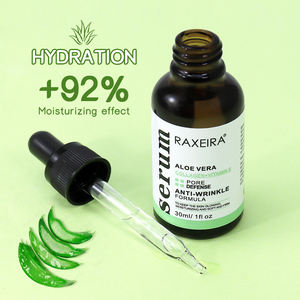 Toptan organik Aloe Vera Serum güzellik cilt bakımı beyazlatma doğal bitki özü kollajen vitamini E Aloe Vera yüz serumu - Product Image 3