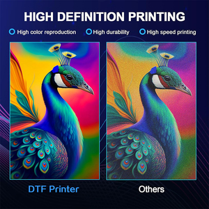 Mycolor dtf máy in impresora 60cm 30cm powderless xp600 i3200 A1 A4 A2 A3 Đầu Kép 4 đầu máy tính để bàn thiết lập tốc độ cao Áo Thun mực - Product Image 3