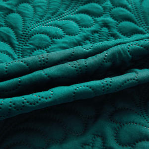 Stile americano impermeabile Anti-acqua proteggi letto tinta unita Set di lenzuola <span class=keywords><strong>3</strong></span> pezzi con imbottitura in poliestere - Product Image 4