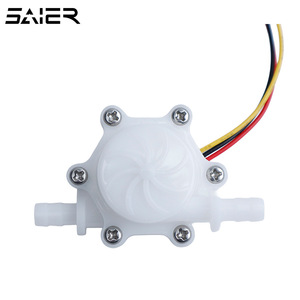 Saishenger HZ06C Brass <b>Water</b> <b>Flow</b> Sensor Hall Effect for Pet <b>Water</b> Fountains & Coffee Machines <b>Flow</b> <b>Meter</b> - Product Image 1