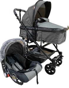 Wholesale Folding Carriage <strong>Baby</strong> Stroller Luxury Travel Portable Stroller Pram <strong>Carrier</strong> 3 in 1 <strong>Baby</strong> Stroller for 0-3 Years - Product Image 2