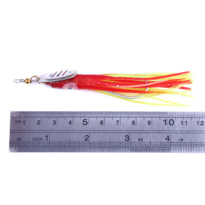 Esche da Pesca a Forma di Polpo, Gonne di Calamaro Artificiali da 7,5g con Amo per Jigging - Product Image 5