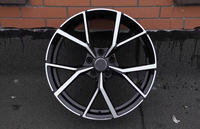 Jantes en alliage coulé ultra légères de 17, 18, 19 et 20 pouces, 5x112, face usinée noire pour VW Golf 8 R GTI Touareg Arteon R