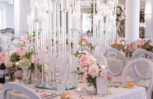 <span class=keywords><strong>Centrotavola</strong></span> in <span class=keywords><strong>cristallo</strong></span> per candelabri da sposa con decorazioni Vintage a 10 bracci all'ingrosso - Product Image 4