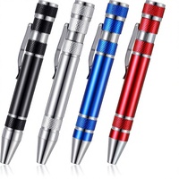 Ensemble de tournevis personnalisé BST avec logo, cadeaux, outil multifonction, outil pratique, aluminium, 8 en 1, magnétique, de poche, de précision, mini-gadgets