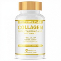 Complément Alimentaire OEM à Marque Blanche : Capsules de Collagène Peptides, Acide Hyaluronique et Vitamine C pour le Bien-être Féminin (Export)