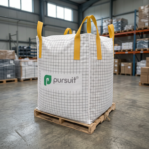 ถุงจัมโบ้ PP FIBC แบบนำไฟฟ้า ยี่ห้อ Pursuit |   ถุงบรรจุภัณฑ์แบบกำหนดเองพิมพ์ลายเฟล็กโซป้องกันไฟฟ้าสถิตย์สำหรับใช้ในอุตสาหกรรมเคมี - Product Image 2