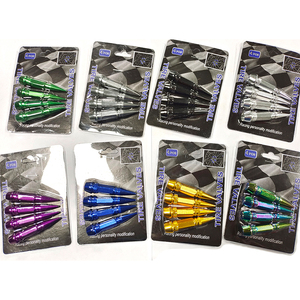 4 pièces/ensemble, valve de <span class=keywords><strong>pneu</strong></span> en aluminium de 65 mm, tige de roue, capuchons métalliques, couvre-pneus étanches pour voiture et moto, filetage 8V1, vente en gros - Product Image 6