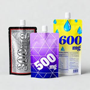 Многоразовые пакеты-дойпаки с носиком для пищевых продуктов, термосвариваемые, из трехслойной матовой алюминиевой фольги, 60 мл, 100 мл, для желе и соков - Product Image 4