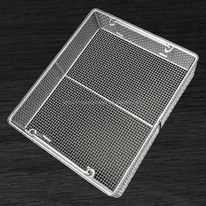 Bandeja de malla metálica de acero inoxidable 304 316 OEM, cesta de malla metálica para secado y secado al aire de alimentos - Product Image 1