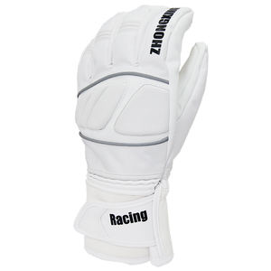 Guanti da sci da uomo e da donna bianchi personalizzati da corsa Sport Trend traspirante invernale caldo impermeabile Windstopper Touch Screen - Product Image 2