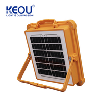 Keou tragbares LED-Flutlicht Außen 200W IP65 wasserdichtes Solar-Not licht