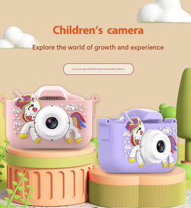 Cámara para Selfies para Niños, Cámara Digital Infantil <span class=keywords><strong>de</strong></span> Doble Lente con Lente Gran Angular, Cámara <span class=keywords><strong>de</strong></span> Juguete con Fotos y Videos HD para Regalos - Product Image 5