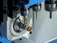 Usinage CNC de précision en aluminium sur mesure en usine ISO et pièces métalliques usinées par électroérosion à fil, service d'usinage OEM