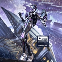 Meili Infinite (Marque M) M66337 Édition Blackout Ashe Roi de la Jungle Alci Alsie Figurine en plastique à assembler Mecha League of Legends