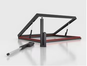 Thiết kế hiện đại khung hợp kim nhôm hàng Đầu Treo 70 độ mở kích thước lớn cửa sổ mái bằng phẳng giếng trời cho cầu thang - Product Image 5