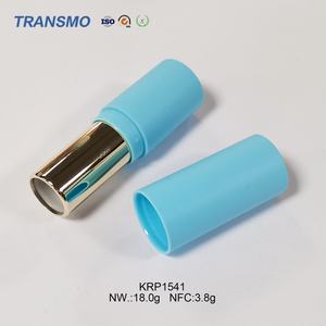 Tube de baume à lèvres rond en plastique noir de 3,8 g avec logo personnalisé imprimé, emballage cosmétique vide pour rouge à lèvres avec bouchon à vis, à utiliser pour le blush - Product Image 6