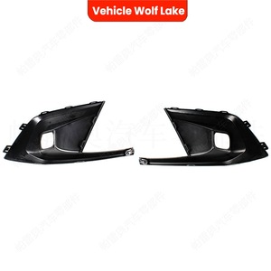 Marcos de luces antiniebla para Honda Civic 2022, cubierta embellecedora de ABS con clip para lado izquierdo y derecho, marco de rejilla del parachoques delantero - Product Image 5