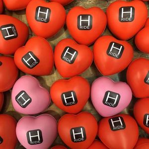 Advertising Promotion Bulk Custom LOGO Cute PU Foam Eco-Friendly <b>Squeeze</b> <b>Ball</b> Heart Shape Stress Reliever for Autism Promotional - Product Image 6