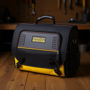 Bolsa para herramientas y computadora Stanley Fatmax de 16 pulgadas con compartimento con cremallera para herramientas y dispositivos - Product Image 3