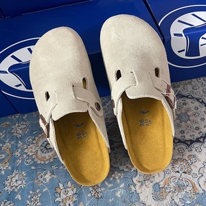 Sandales légères en cuir de vache véritable à semelle souple EVA, pour la santé et la plage, pour femmes/hommes, petit <span class=keywords><strong>prix</strong></span>, été - Product Image 2
