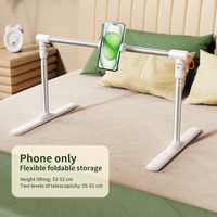 Support de tablette en plastique OULAIKE CT13, support de lit réglable, portable, pliable, compatible avec tablette iPad, pour la chambre à coucher