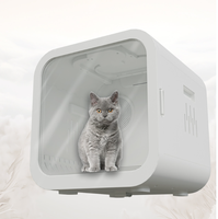 Séchoir automatique pour animaux de compagnie, boîte de séchage intelligente à faible bruit pour chats et petits chiens, toilettage à domicile