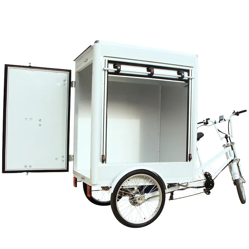 Tricycle portable, véhicule de livraison électrique avec 3 roues, Cargo