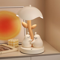 Lampe de table en résine Behanmei Creative Hug Pear, personnages de poires mignons de dessin animé, décoration de chambre à coucher, chevet, maison, cadeau de pendaison de crémaillère, fête des enfants