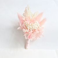 Mini bouquet de roses, fleurs naturelles, corsage sec, accessoires de mariée, décoration de mariage