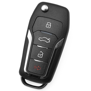 Универсальный автомобильный ключ KEYDIY с 4 кнопками, черный, выкидной, для программирования ключей, без лезвия, для автослесарей - Product Image 3