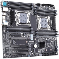 Motherboard Server Dual Intel DDR4 South China Gold X10x99-8D/16D Baru dengan IPMI Terintegrasi Studio 2680 2696v4