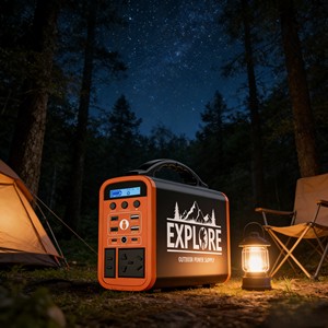 Sistema de Almacenamiento de Energía Portátil de Alta Capacidad, Fuente de Alimentación de Emergencia LiFePO4 para Viajes al Aire Libre y Respaldo Doméstico - Product Image 1