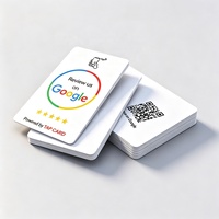 Carte de visite personnalisée NFC avec logo personnalisé, puce RFID d'accès hôtelier NTAG213, étanche