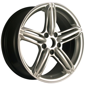 ล้อแม็กซ์ขนาด 16"-21" ดีไซน์ตาข่าย สีเงิน สำหรับ A3/A5/TTS รับประกัน 3 ปี - Product Image 1