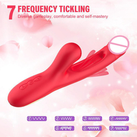 3-in-1 Dildo Vibrator Sexspielzeug für Frauen und Schwule mit G-Punkt-Stimulation und Massagefunktion
