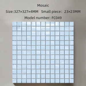 Moderno personalizzabile paesaggio mosaico modello piscina piastrelle di mosaico di vetro <span class=keywords><strong>per</strong></span> pesci stagno asilo Wading piscina fabbrica - Product Image 6