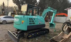 Usado Japón Original Kobelco SK60 Mini Excavadora SK 60 Hidráulica sobre orugas para la venta - Product Image 2