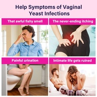 6 Piezas de Limpiador de Levadura Probiótica, Equilibra Naturalmente la Flora Vaginal, Protege Contra el Olor y la Picazón, Yoni Pops, Gran Venta